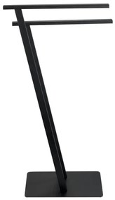 WENKO 24396100 - Stojan na uteráky LIRIO 20x40 cm čierny