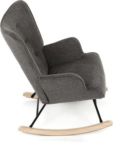 Hojdacie kreslo sivé AK-373 GREY2