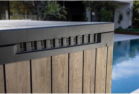 Hnedý plastový záhradný úložný box Deco – Keter