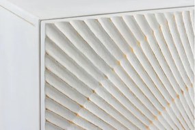 Komoda 48108 Bailey 100cm Drevo Mango Bielené  - Komfort-nábytok