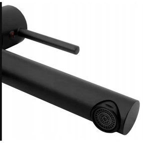 REA-B0229 - Umývadlová batéria TESS 31,5 cm čierna