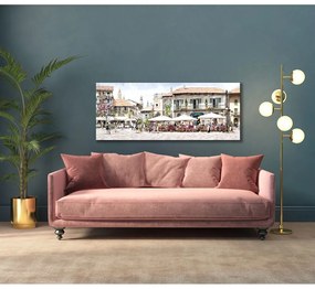 Obraz na plátne Styler Restaurant, 45 x 140 cm