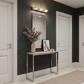 Toolight APP1938-3W, nástenné LED svietidlo, 460 mm, chrómová, OSW-66072