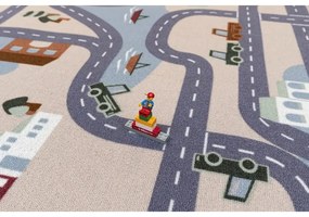 Vopi Detský kusový koberec Scanroad, 80 x 120 cm