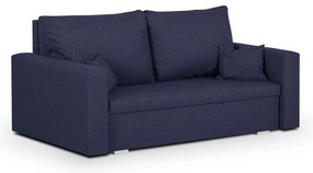 Pohovka pre 2 osoby s funkciou spania MONDI Námornícka modrá