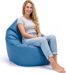 INTERMEDIC SK Sedací vak ZAC | Polyester Farba: NC21 - modrá