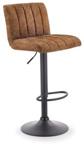 Barová stolička H-89 - hnedá / čierna