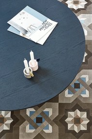 Konferenčný stolík cep modrý 110 x 110 MUZZA