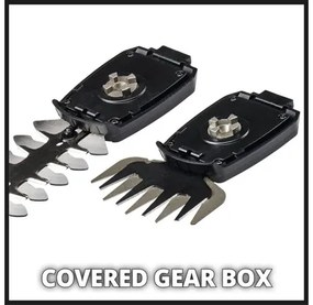 Aku nožnice na trávu a kríky Einhell Power X-Change GE-CG 18/100 Li Solo bez aku a nabíjačky