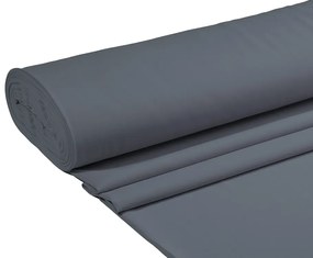 Biante Dekoračný oválny obrus Rongo RG-017 Tmavo sivý 100x160 cm