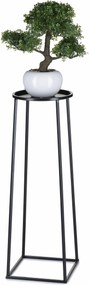 STOJAN NA KVETINÁČ EASY 70X24X24 CM ČIERNA