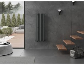 Mexen Oregon, vykurovacie teleso 1200x360 mm, 417 W, antracitová, W202-1200-350-00-66