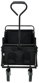 Zahradní vozík TYRS 145L černý