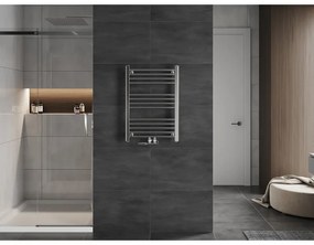 Mexen Mars, vykurovacie teleso 700x500 mm, 224 W, chrómová, W110-0700-500-00-01