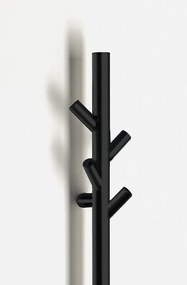 Sapho Sapho, PASADOR elektrický sušiak uterákov, guľatý, 150x1500 mm, 30 W, čierna matná, ER175BV