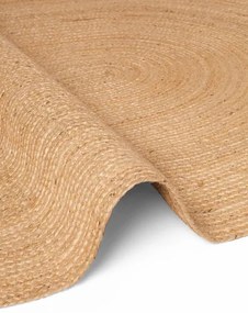 Koberec Hanse Home Jute Braided Rangpur naturálny / zlatý ovál