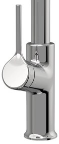 Invena Farsala, vysoká drezová batéria s 2-funkčnou výsuvnou výlevkou h-369, chrómová, INV-BZ-40-L01-S