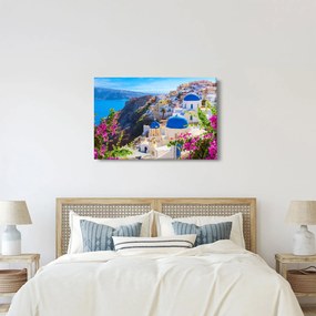 Obraz - Santorini, Grécko (90x60 cm)