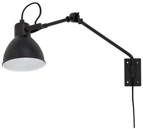 Čierne nástenné svietidlo Jili - Bloomingville