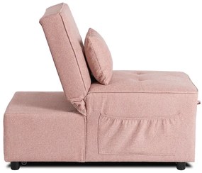 Kreslo EMILIO 67 cm, ružové