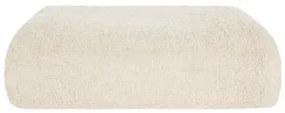 Bavlnený uterák Irbis 70 x 140 cm krémový