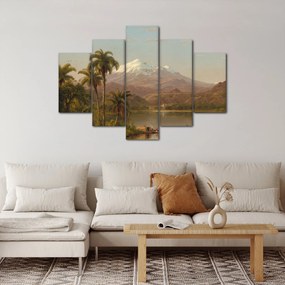Obraz - Frederic Edwin Church, Tamaca Palms, reprodukcia (150x105 cm)