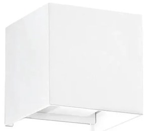 Ideal Lux - LED Vonkajšie nástenné svietidlo ATOM LED/12W/230V IP54 biela