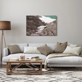 Obraz - Cesta k smaragdovému moru (90x60 cm)