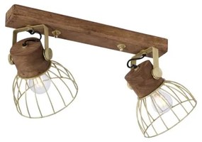 Leuchten Direkt 11487-60 - Bodové svietidlo ALAMI 2xE27/25W/230V