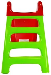 LEAN TOYS Záhradná šmýkačka pre deti 428 zeleno-červená