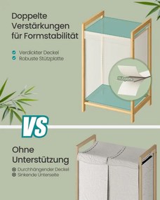 Kôš na bielizeň bambusový RLH102WD01