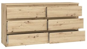 Komoda s zásuvkami MAO dub artisan