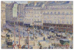 Obraz - Camille Pissarro, The Place du Havre, reprodukcia (90x60 cm)