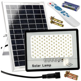 BERGE Solárne LED svietidlo DAKAR - 100W - PIR