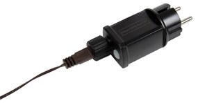 Vianočná stojaca lampa hnedý strom 180 cm vrátane LED s časovačom IP44 - Ki