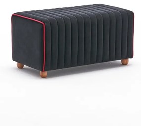 Taburet MABEL čierny