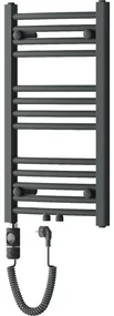 Mexen Ares, elektrické vykurovacie teleso 700 x 400 mm, 300 W, antracitová, W102-0700-400-2300-66