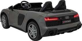 Ramiz Detské autíčko Audi Spyder R8 LIFT sivé
