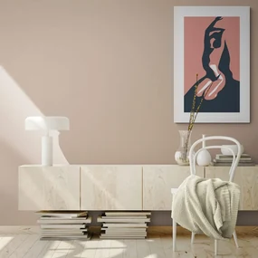 Plagát s paspartou jemnosť ženského tela - 60x90 white