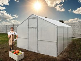 Skleník "domek" 3X10 S Polykarbonátom 3 MM" Záhradný Tunel darčeky!!!