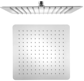 Sapho - Hlavová sprcha SLIM 30x30 cm leštená nerez