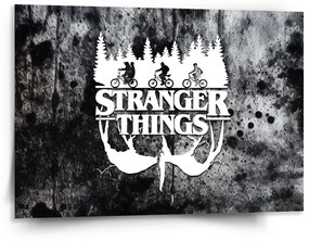 Sablio Obraz Stranger Things White - 150x110 cm