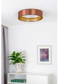Duolla - LED Stropné svietidlo ROLLER LED/24W/230V pr. 45 cm medená/zlatá