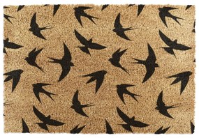 Rohožka z kokosového vlákna 40x60 cm Swallows – Artsy Doormats