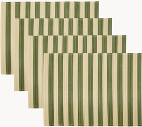 Ručne vyrobené stolové prestierania Rayas, 4 ks