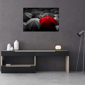 Obraz otvorených dáždnikov (90x60 cm)