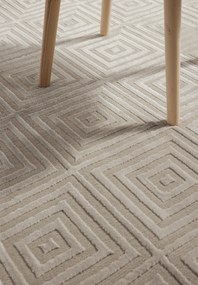 ELLE Decoration, Behúň Perles 106184 White Cream z kolekcie Elle, 80x240, béžová, obývacia izba