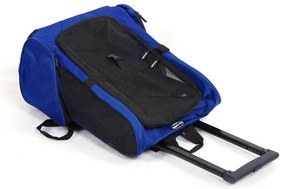 Vozík na prenášanie domácich miláčikov 2 v 1, viac farieb, modrý