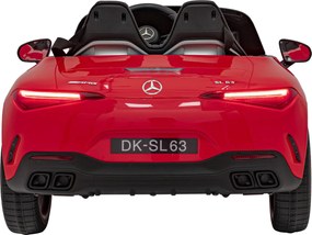Ramiz Detské elektrické auto Mercedes Benz AMG SL63 Červené