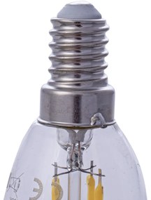 Dekoračná LED žiarovka E14 neutrálna 4000k 4w 470 lm sviečka